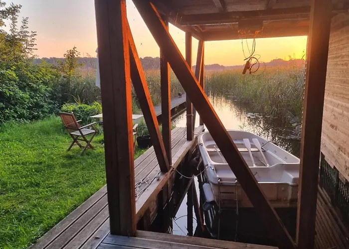 Mecklenburgische Seenplatte - Fh Mit Optionalem Steg Und Ruderboot * Grosszerlang